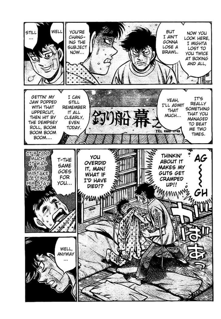 Hajime no Ippo Chapter 814 page 3 - Chapter 814 : When the Cherry Blossoms Bloom