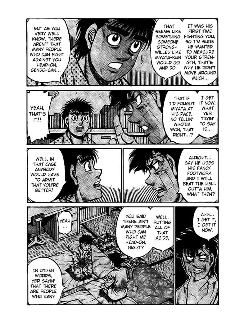 Hajime no Ippo Chapter 814 page 5 - Chapter 814 : When the Cherry Blossoms Bloom
