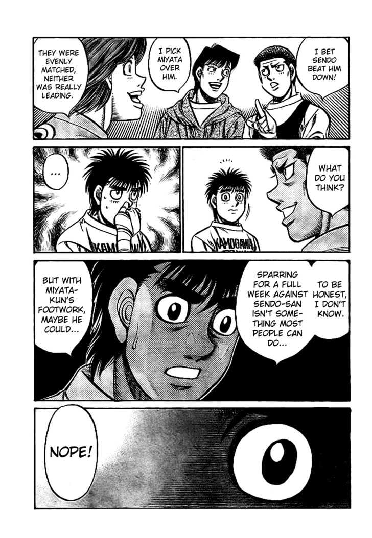 Hajime no Ippo Chapter 814 page 9 - Chapter 814 : When the Cherry Blossoms Bloom