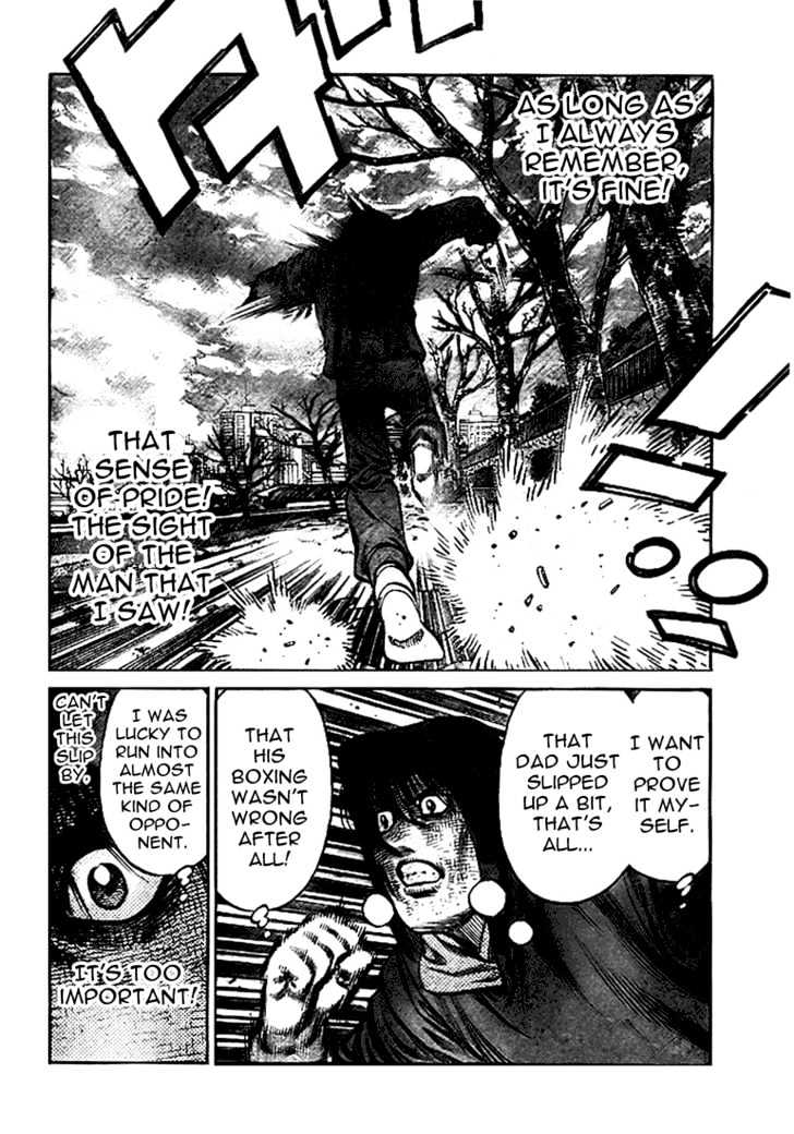Hajime no Ippo Chapter 815 page 10 - Chapter 815 : Cherry Blossom Memories