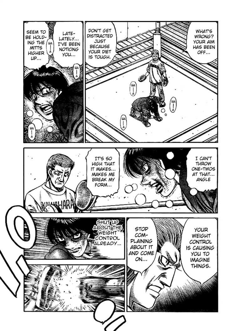 Hajime no Ippo Chapter 815 page 13 - Chapter 815 : Cherry Blossom Memories