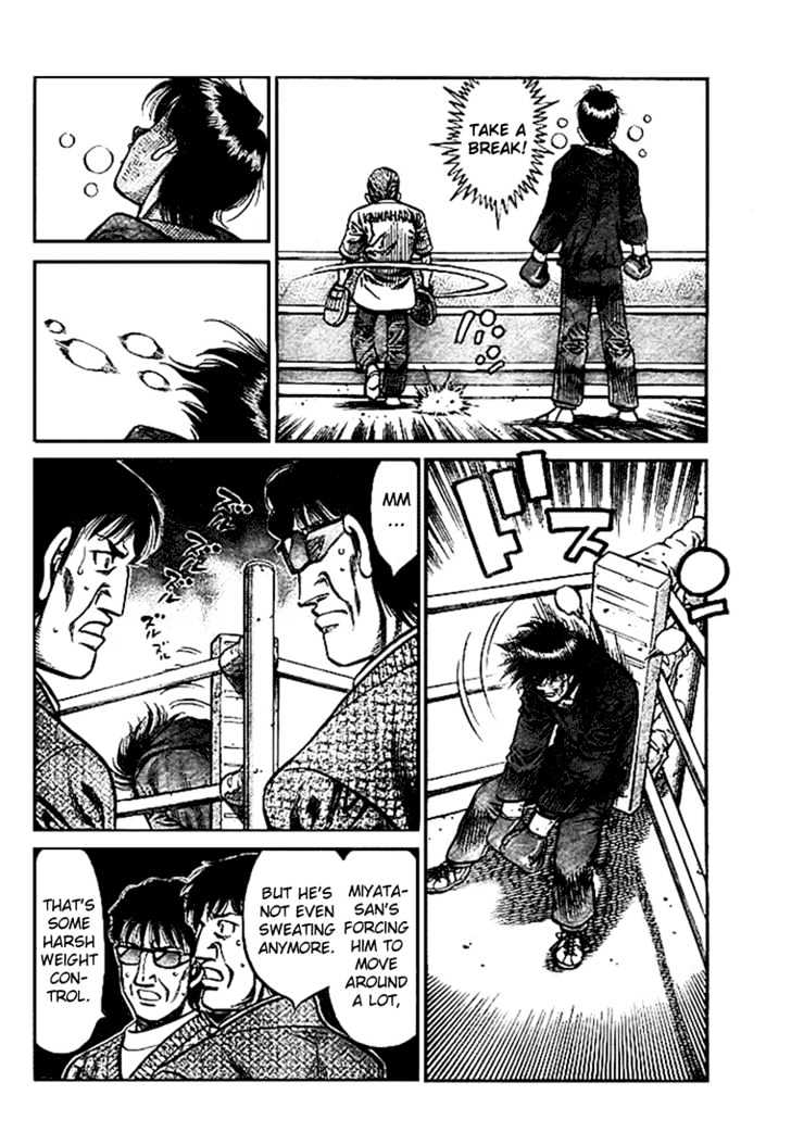 Hajime no Ippo Chapter 815 page 16 - Chapter 815 : Cherry Blossom Memories