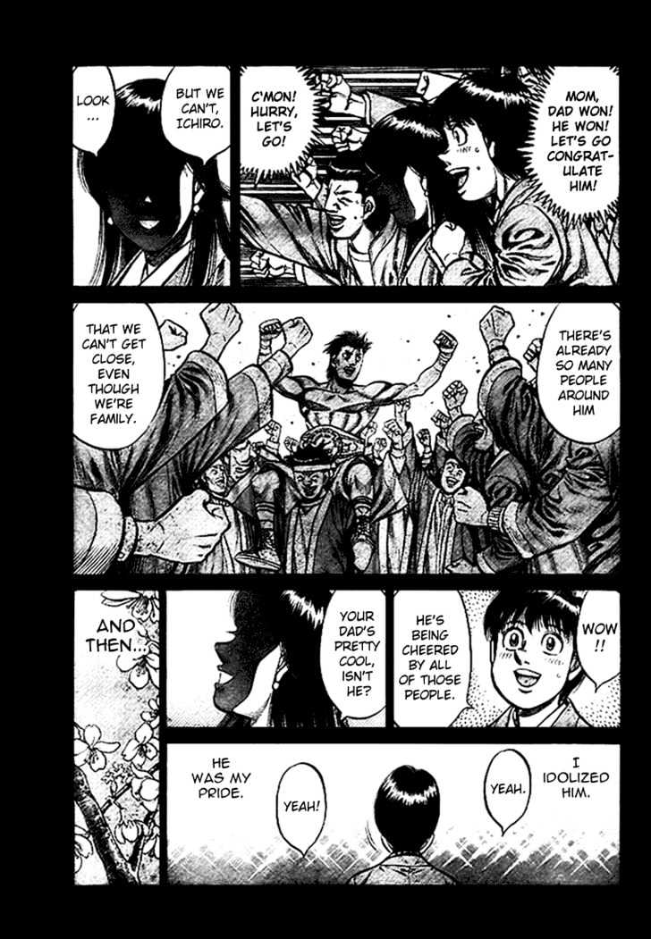 Hajime no Ippo Chapter 815 page 3 - Chapter 815 : Cherry Blossom Memories