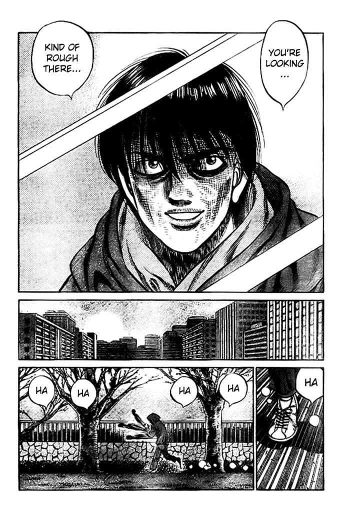 Hajime no Ippo Chapter 815 page 6 - Chapter 815 : Cherry Blossom Memories