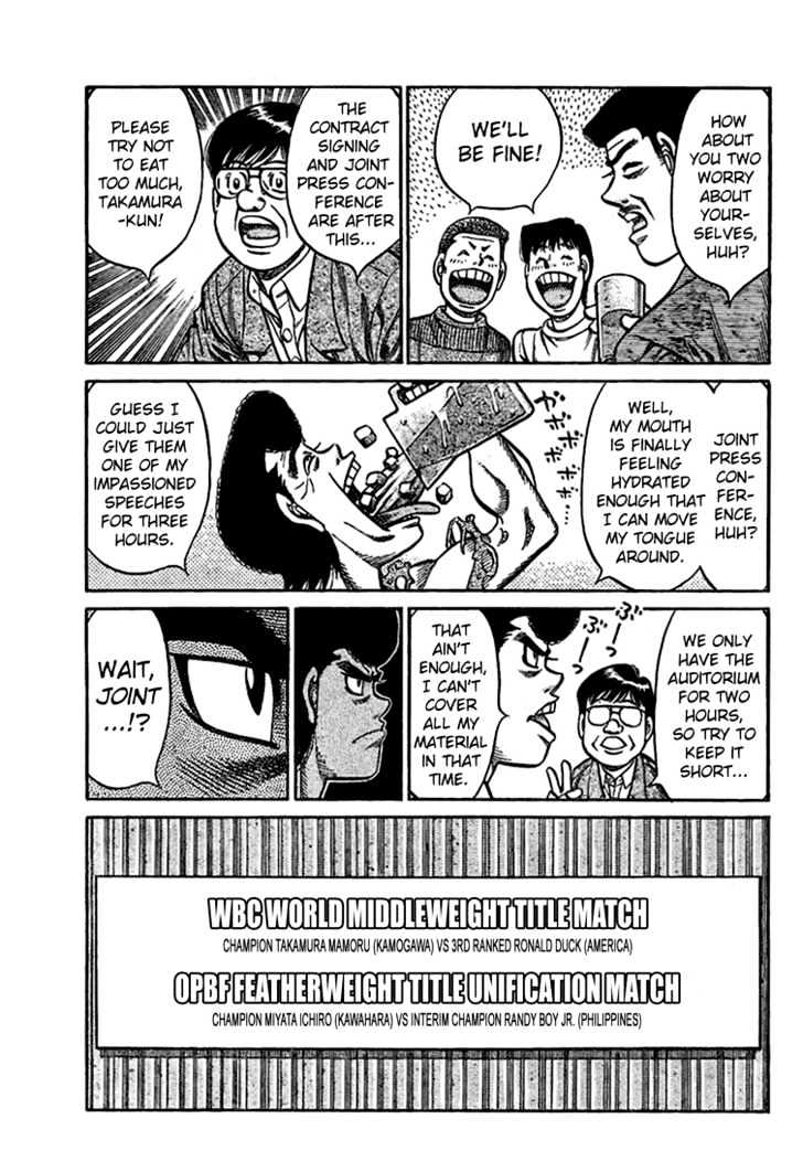 Hajime no Ippo Chapter 816 page 11 - Chapter 816 : The Two Champions