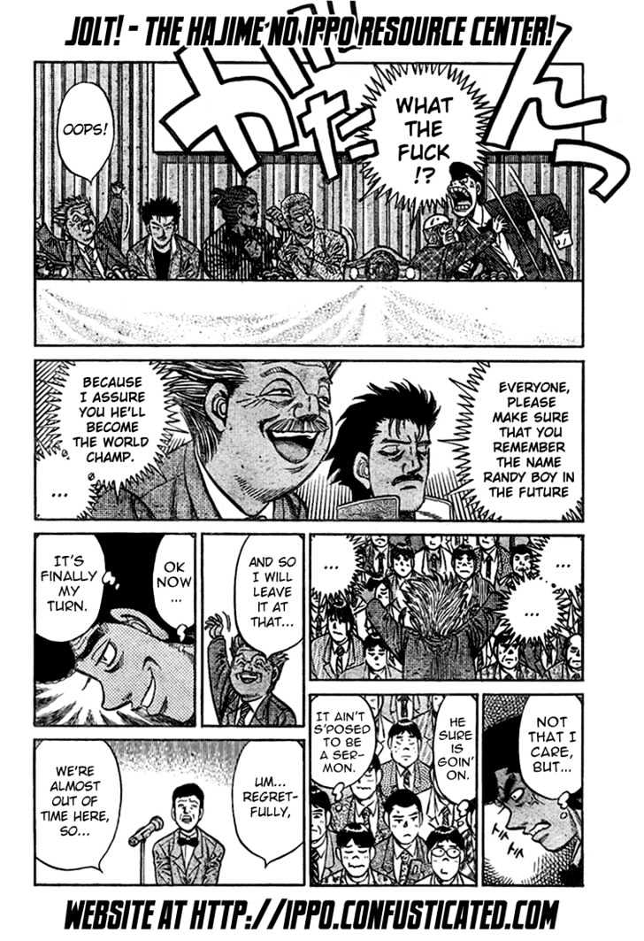 Hajime no Ippo Chapter 816 page 13 - Chapter 816 : The Two Champions