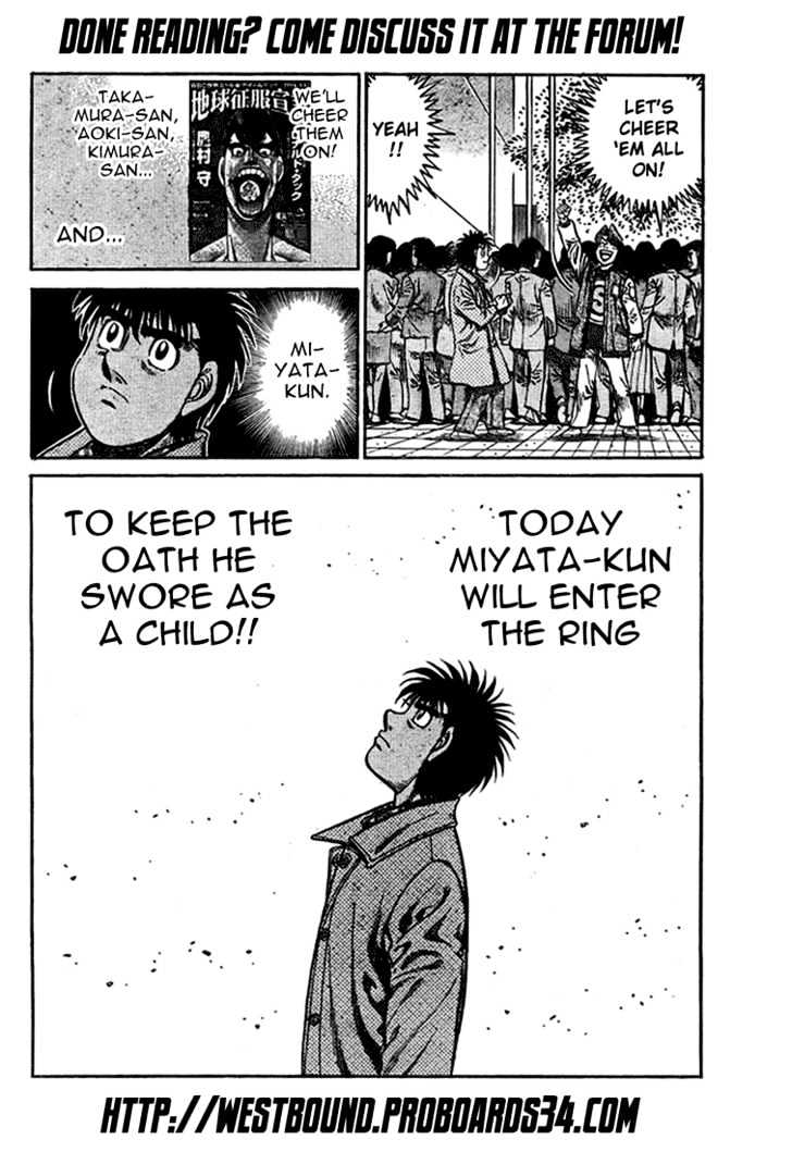 Hajime no Ippo Chapter 816 page 17 - Chapter 816 : The Two Champions