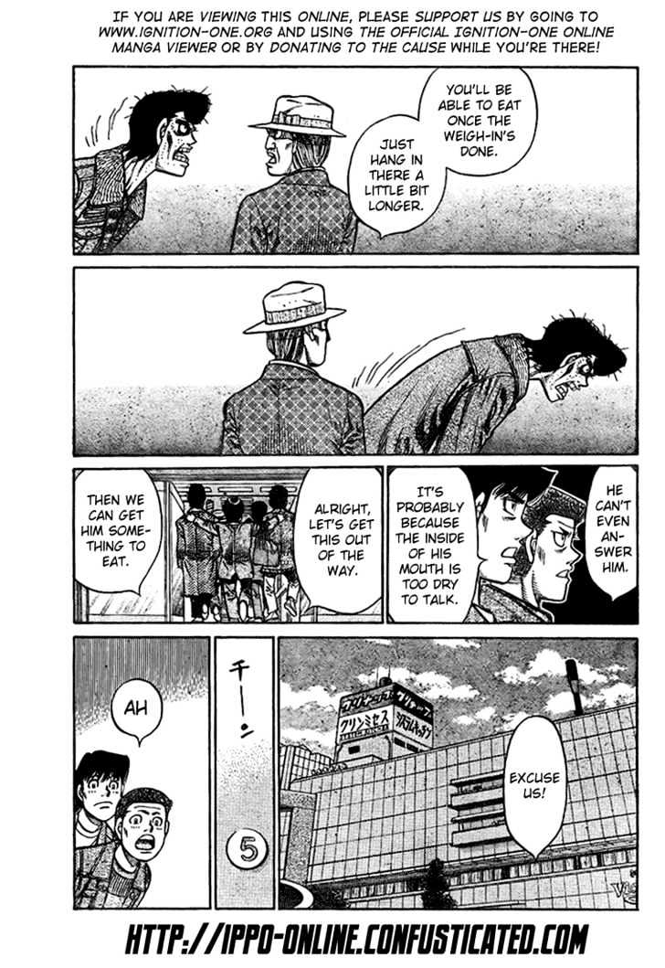 Hajime no Ippo Chapter 816 page 3 - Chapter 816 : The Two Champions