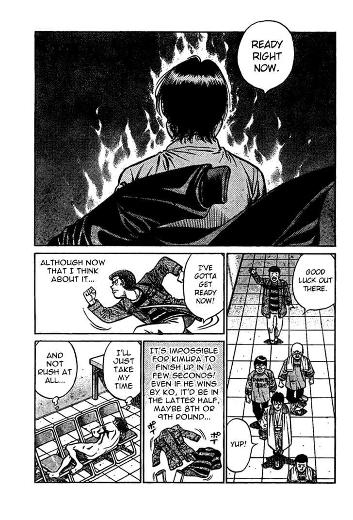 Hajime no Ippo Chapter 817 page 10 - Chapter 817 : Strange Atmosphere