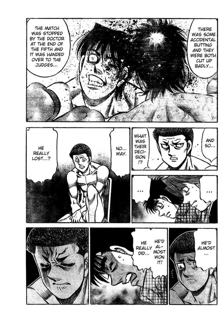 Hajime no Ippo Chapter 817 page 16 - Chapter 817 : Strange Atmosphere