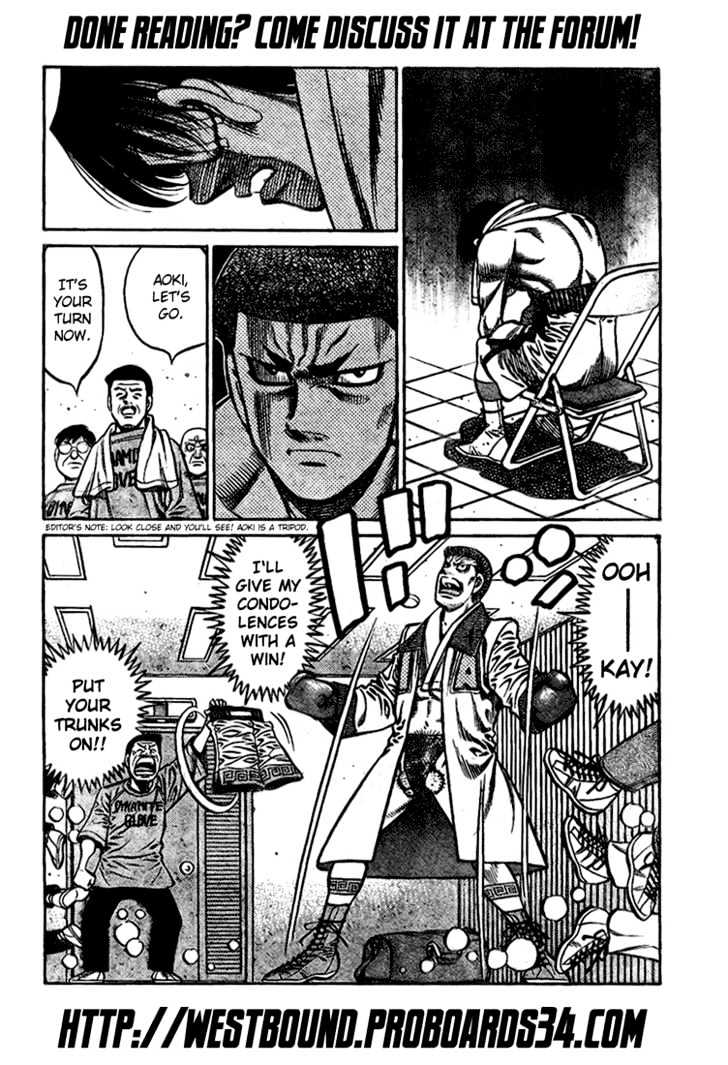 Hajime no Ippo Chapter 817 page 17 - Chapter 817 : Strange Atmosphere
