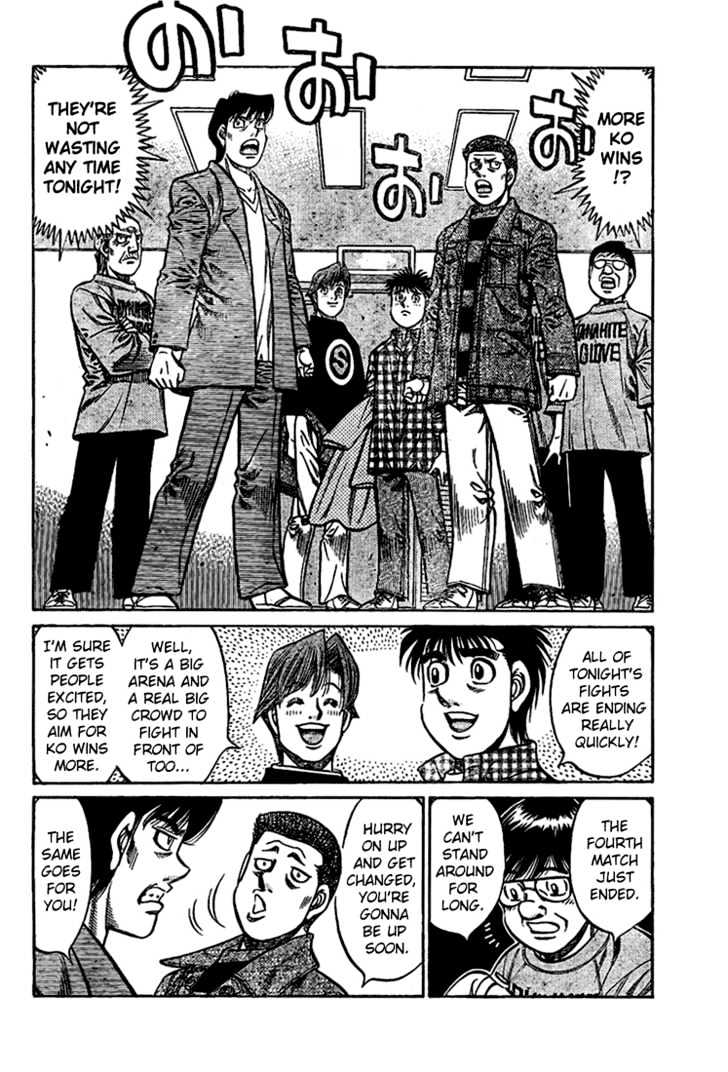 Hajime no Ippo Chapter 817 page 3 - Chapter 817 : Strange Atmosphere