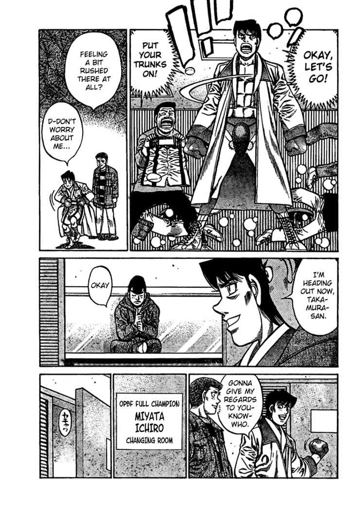 Hajime no Ippo Chapter 817 page 6 - Chapter 817 : Strange Atmosphere