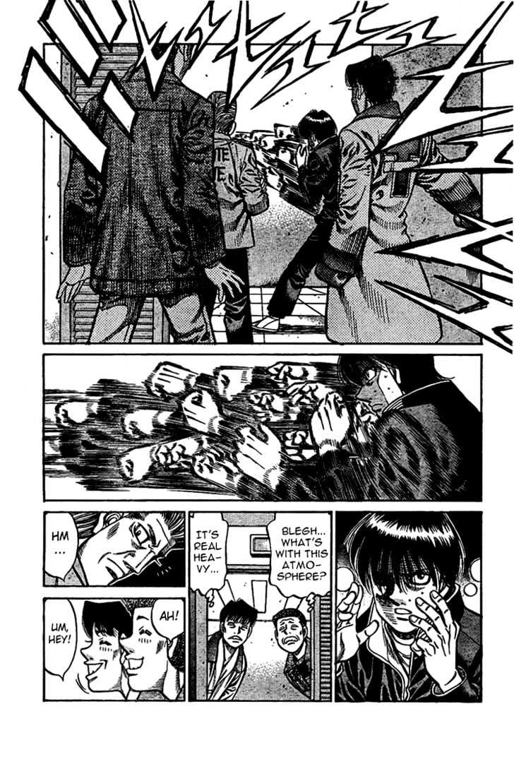 Hajime no Ippo Chapter 817 page 7 - Chapter 817 : Strange Atmosphere