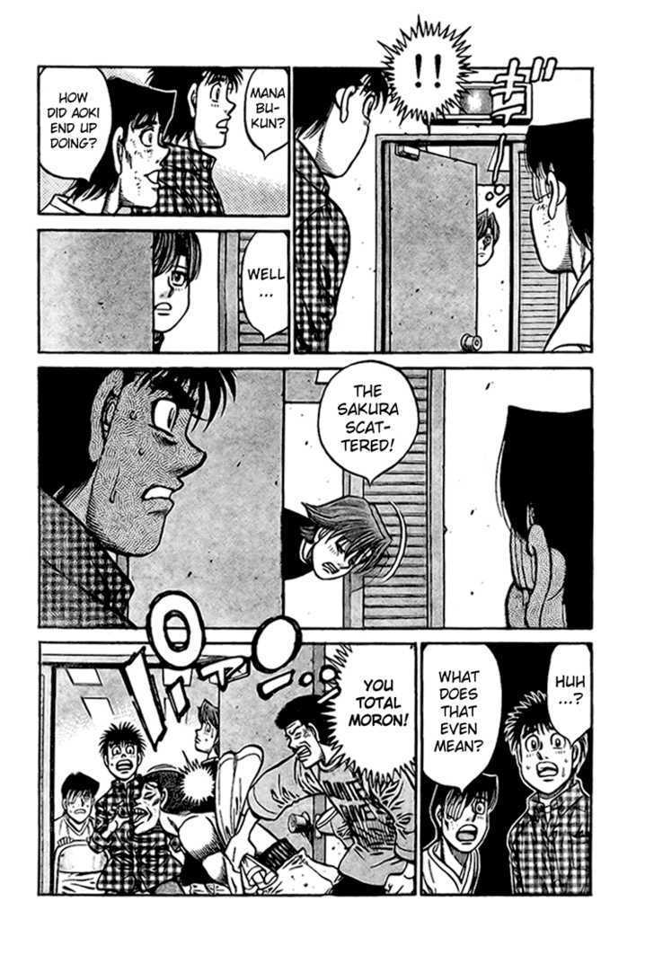Hajime no Ippo Chapter 818 page 14 - Chapter 818 : KO Sakura
