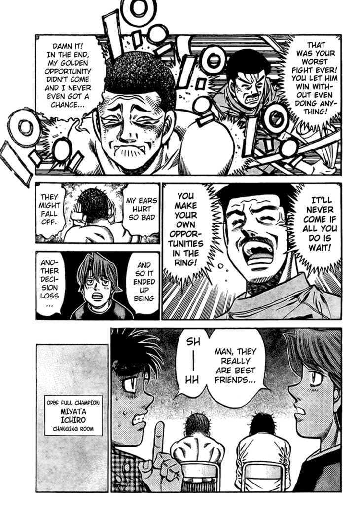 Hajime no Ippo Chapter 818 page 15 - Chapter 818 : KO Sakura