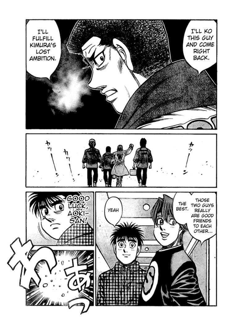 Hajime no Ippo Chapter 818 page 3 - Chapter 818 : KO Sakura