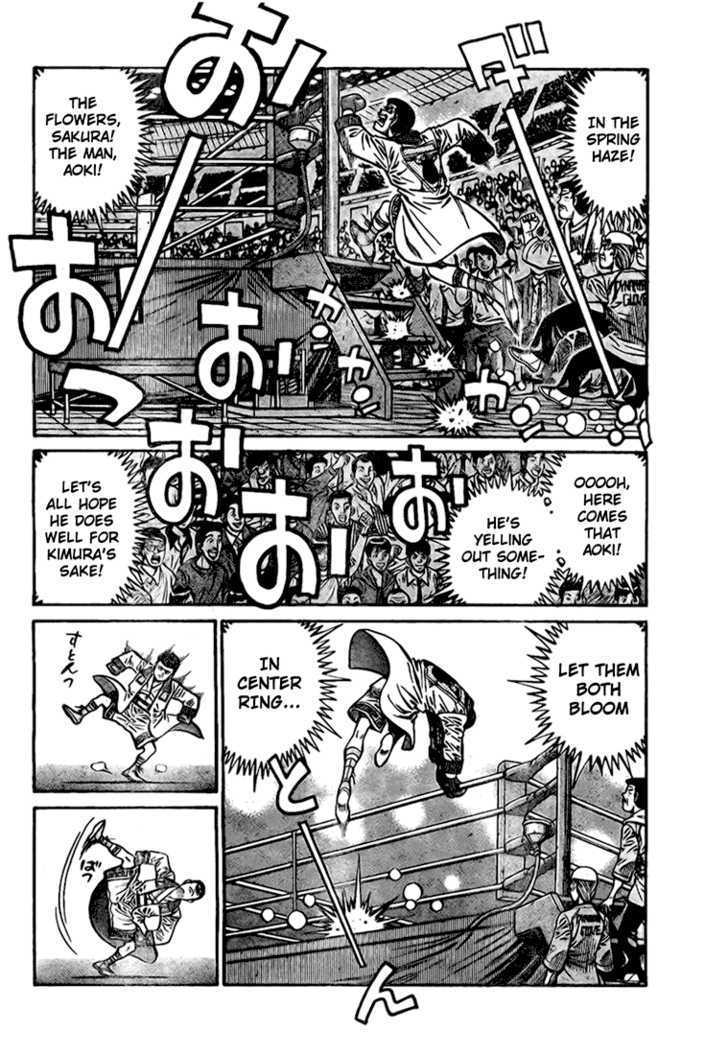 Hajime no Ippo Chapter 818 page 4 - Chapter 818 : KO Sakura