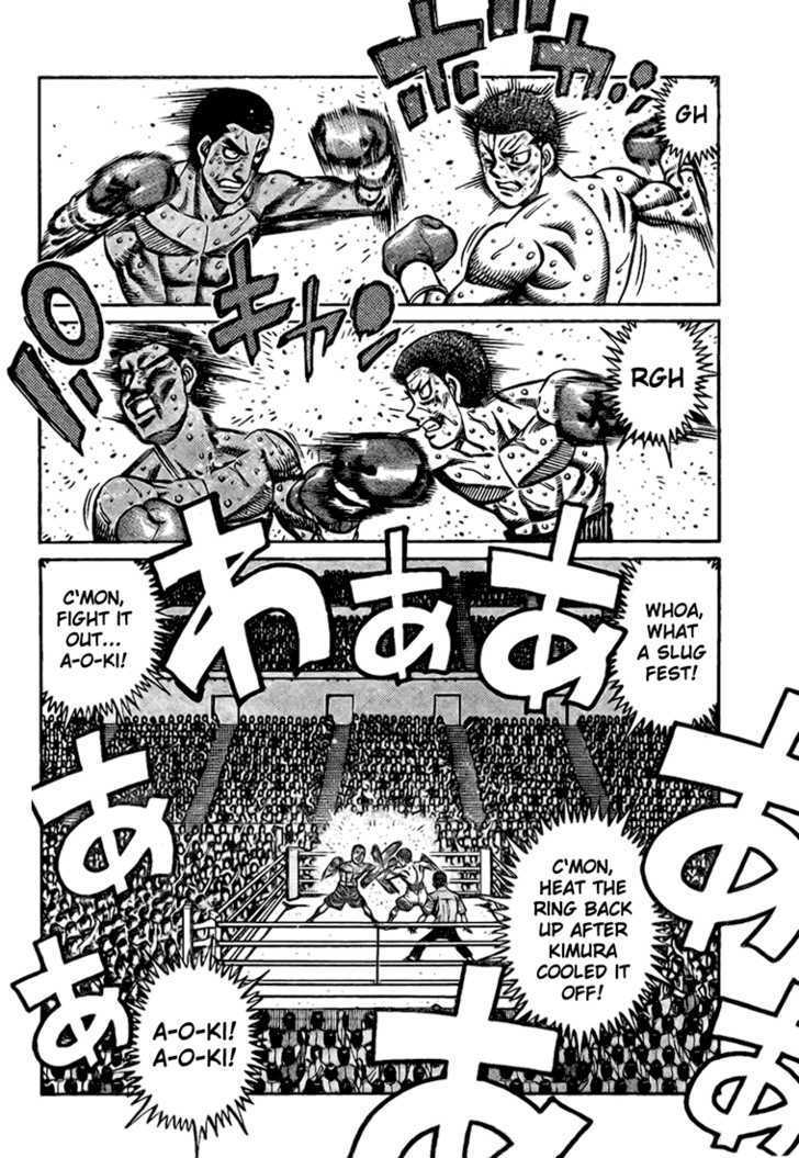 Hajime no Ippo Chapter 818 page 7 - Chapter 818 : KO Sakura