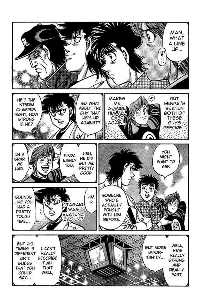 Hajime no Ippo Chapter 819 page 12 - Chapter 819 : Worse Than a Hard Time