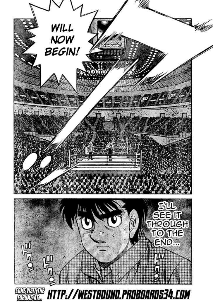 Hajime no Ippo Chapter 819 page 17 - Chapter 819 : Worse Than a Hard Time