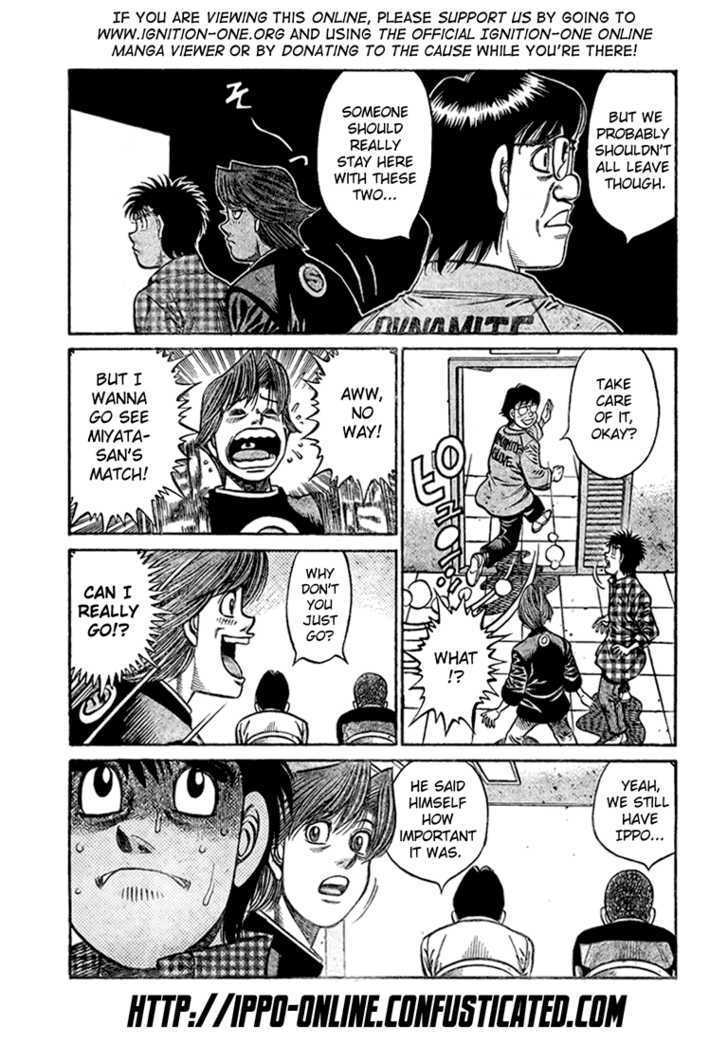 Hajime no Ippo Chapter 819 page 3 - Chapter 819 : Worse Than a Hard Time