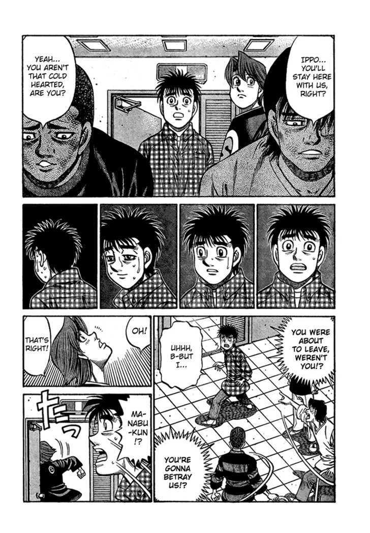 Hajime no Ippo Chapter 819 page 4 - Chapter 819 : Worse Than a Hard Time