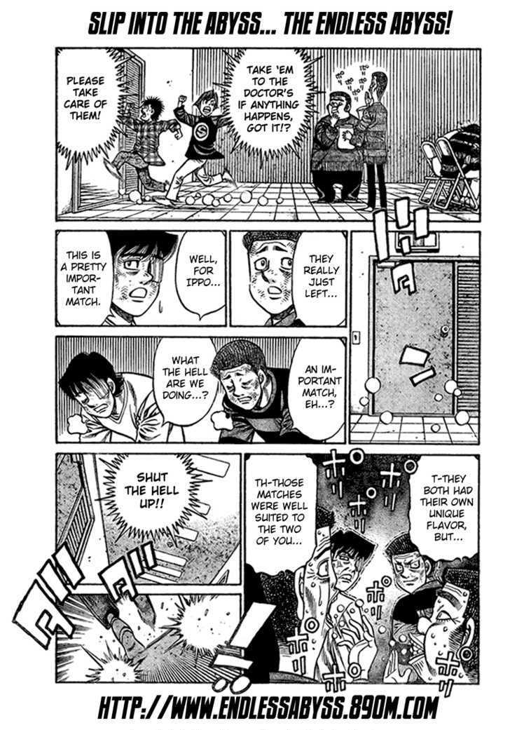 Hajime no Ippo Chapter 819 page 7 - Chapter 819 : Worse Than a Hard Time