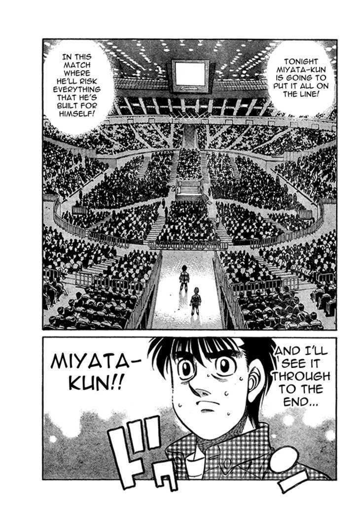 Hajime no Ippo Chapter 819 page 9 - Chapter 819 : Worse Than a Hard Time