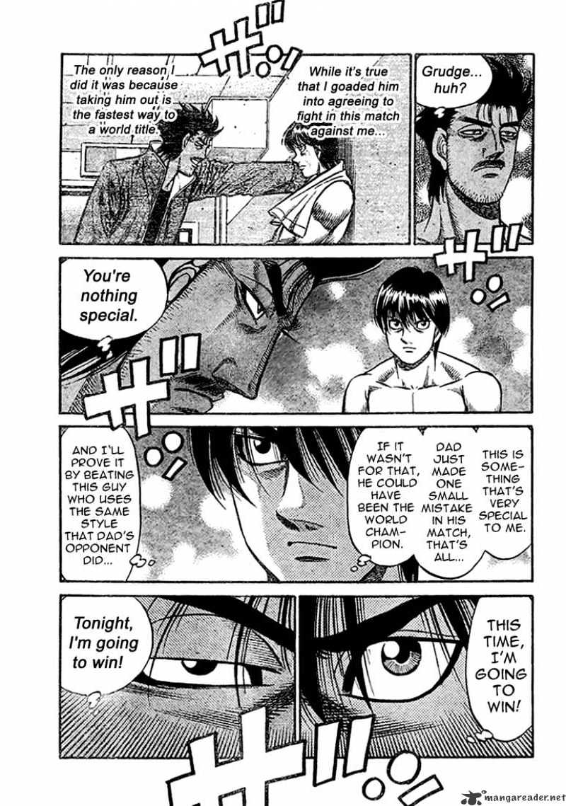 Hajime no Ippo Chapter 820 page 14 - Chapter 820 : Their Fatherrs