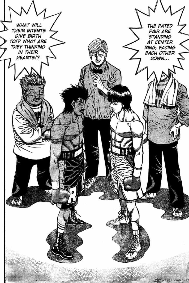 Hajime no Ippo Chapter 820 page 15 - Chapter 820 : Their Fatherrs