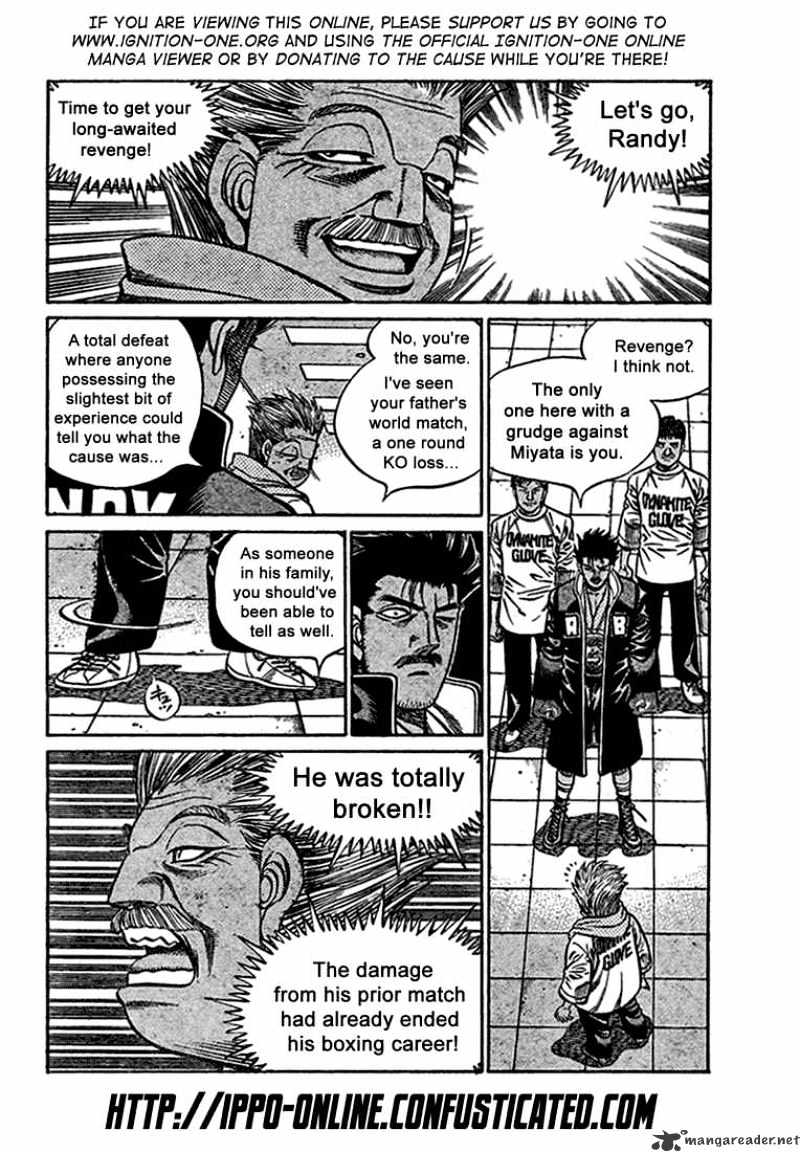 Hajime no Ippo Chapter 820 page 2 - Chapter 820 : Their Fatherrs