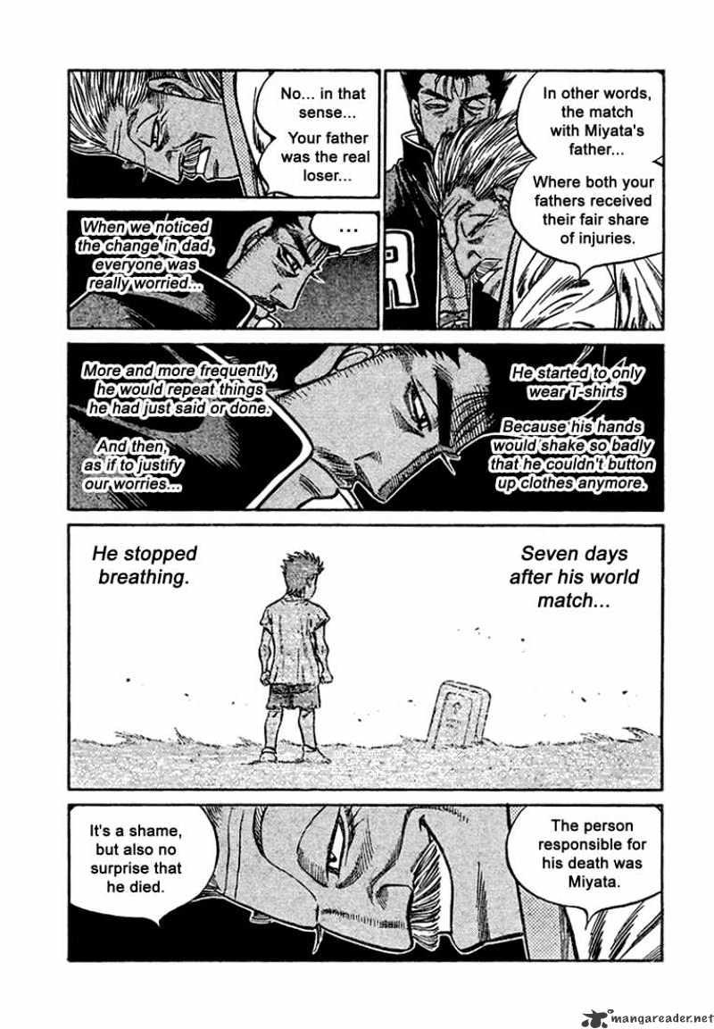 Hajime no Ippo Chapter 820 page 3 - Chapter 820 : Their Fatherrs
