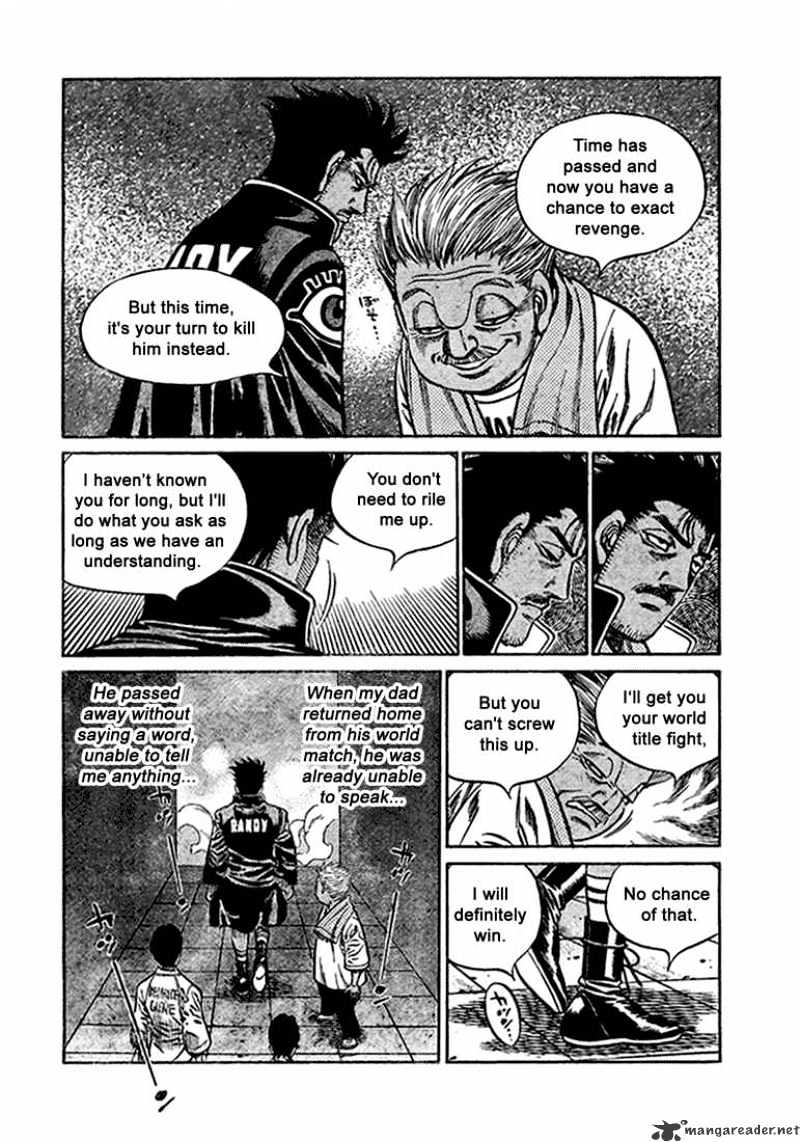 Hajime no Ippo Chapter 820 page 4 - Chapter 820 : Their Fatherrs