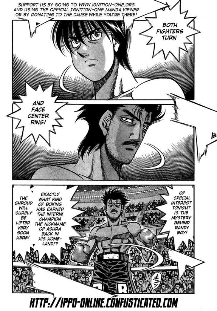 Hajime no Ippo Chapter 821 page 2 - Chapter 821 : Wild Animals Caged