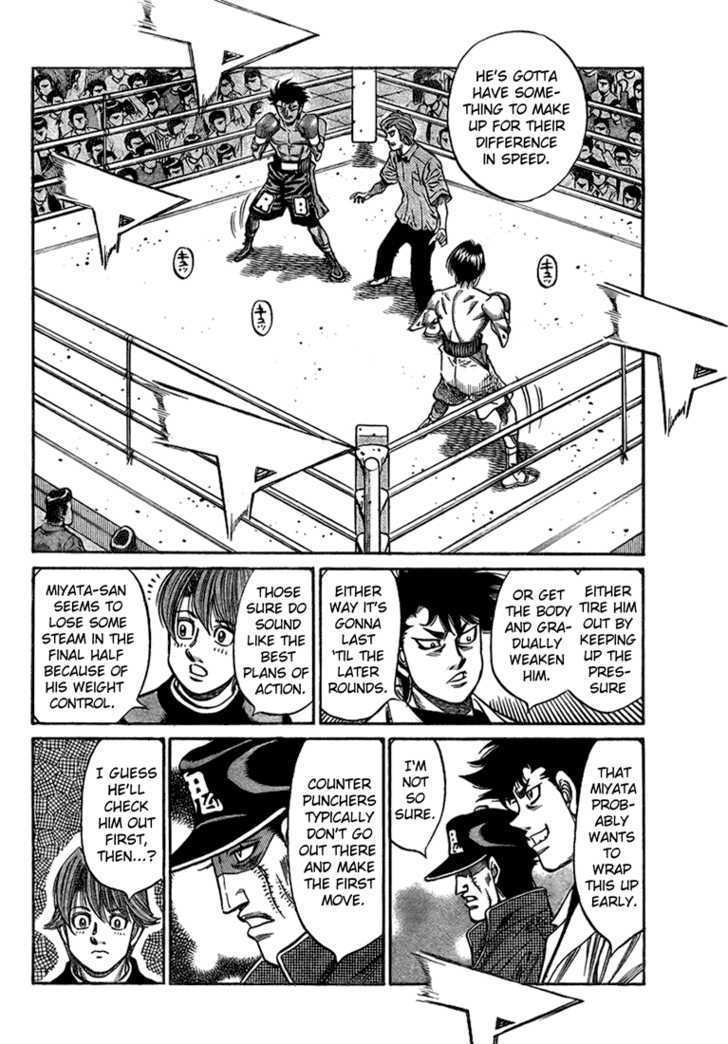 Hajime no Ippo Chapter 821 page 4 - Chapter 821 : Wild Animals Caged