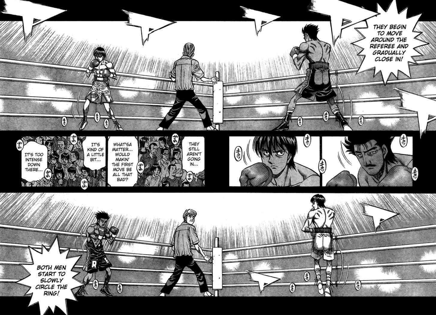 Hajime no Ippo Chapter 821 page 7 - Chapter 821 : Wild Animals Caged