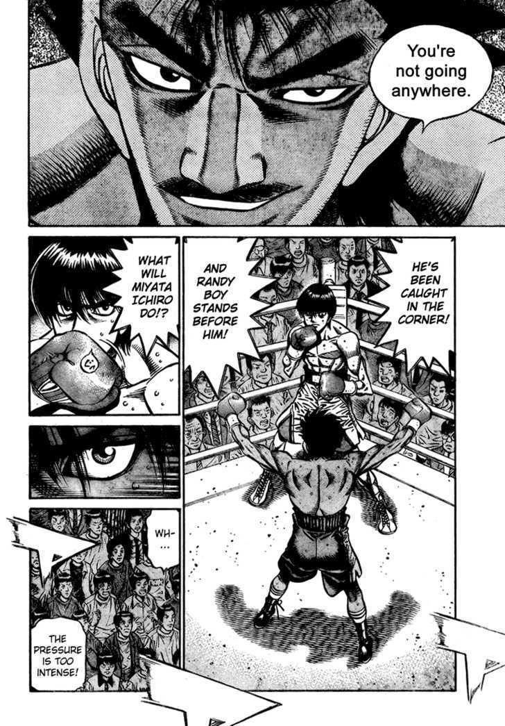 Hajime no Ippo Chapter 822 page 12 - Chapter 822 : Deathmatch in the Corner