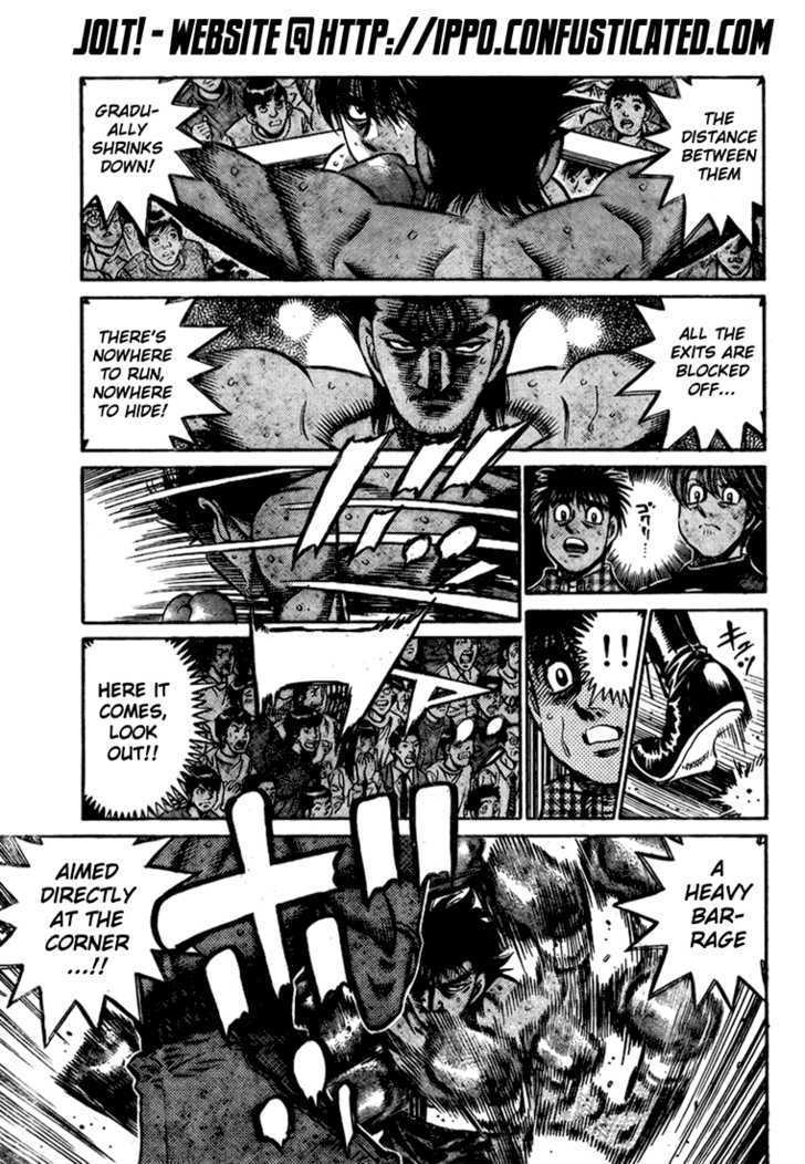 Hajime no Ippo Chapter 822 page 13 - Chapter 822 : Deathmatch in the Corner