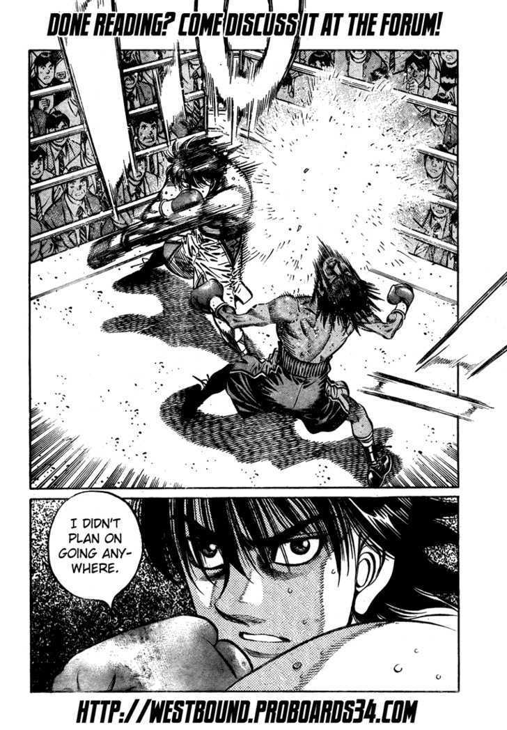 Hajime no Ippo Chapter 822 page 16 - Chapter 822 : Deathmatch in the Corner