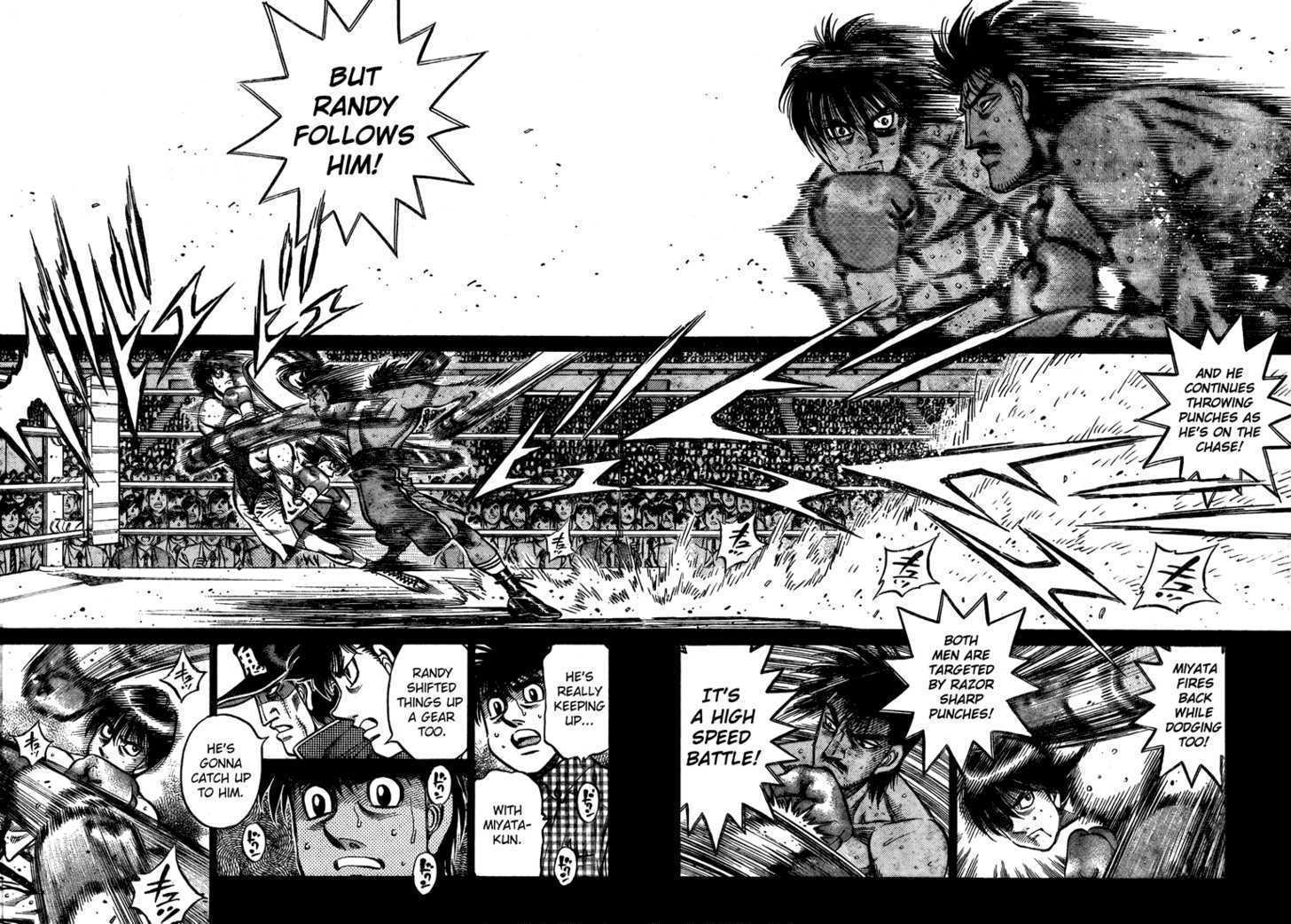 Hajime no Ippo Chapter 822 page 9 - Chapter 822 : Deathmatch in the Corner
