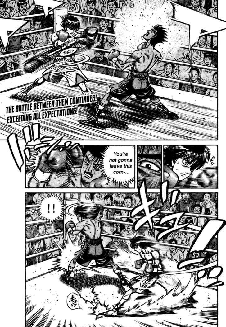Hajime no Ippo Chapter 823 page 1 - Chapter 823 : The Person I've Chased