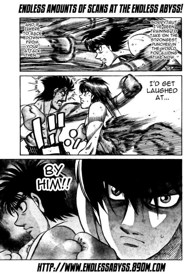 Hajime no Ippo Chapter 823 page 11 - Chapter 823 : The Person I've Chased