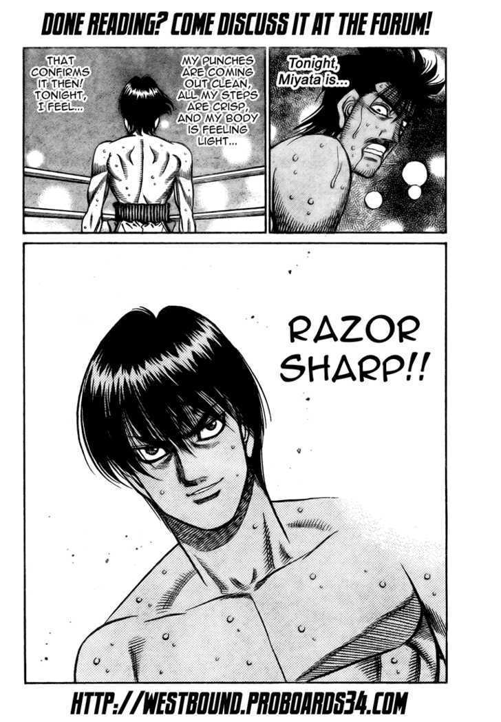Hajime no Ippo Chapter 823 page 18 - Chapter 823 : The Person I've Chased