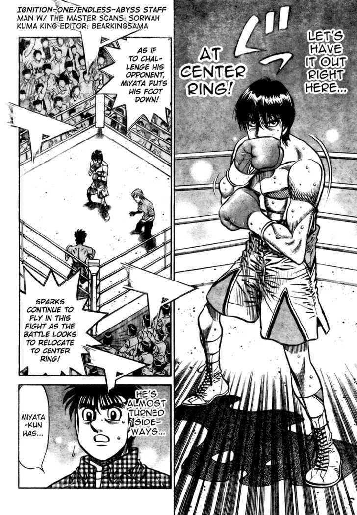 Hajime no Ippo Chapter 823 page 4 - Chapter 823 : The Person I've Chased