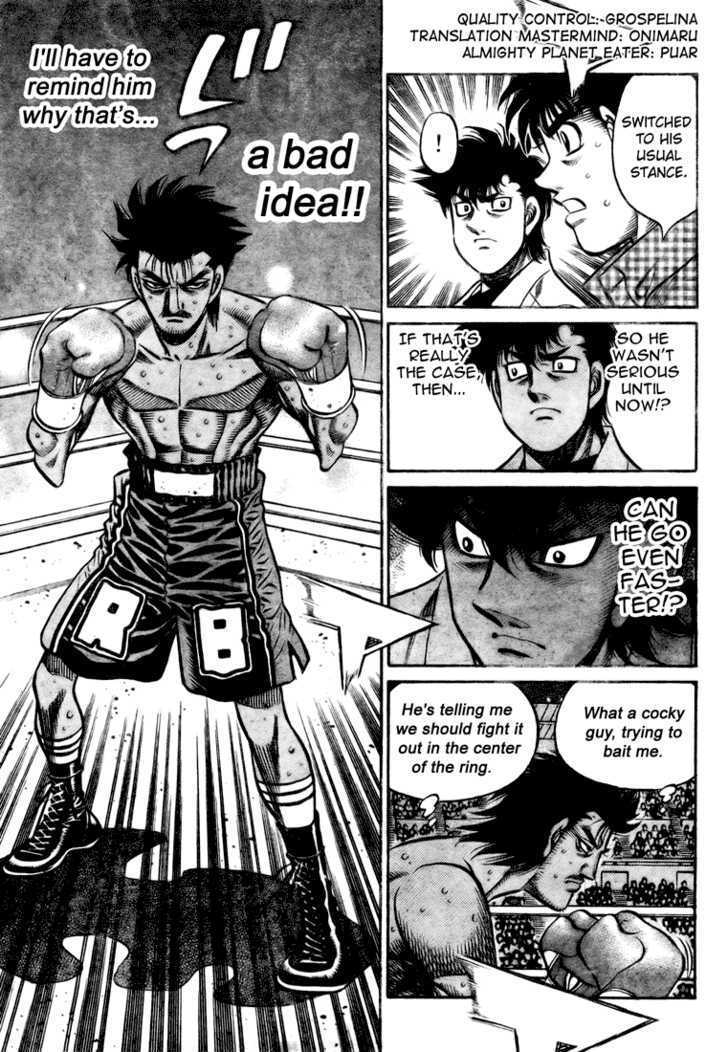 Hajime no Ippo Chapter 823 page 5 - Chapter 823 : The Person I've Chased