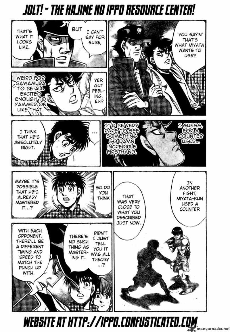 Hajime no Ippo Chapter 824 page 12 - Chapter 824 : The Unstoppable Punch