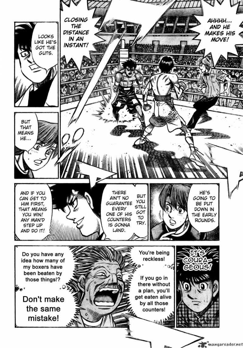 Hajime no Ippo Chapter 824 page 16 - Chapter 824 : The Unstoppable Punch