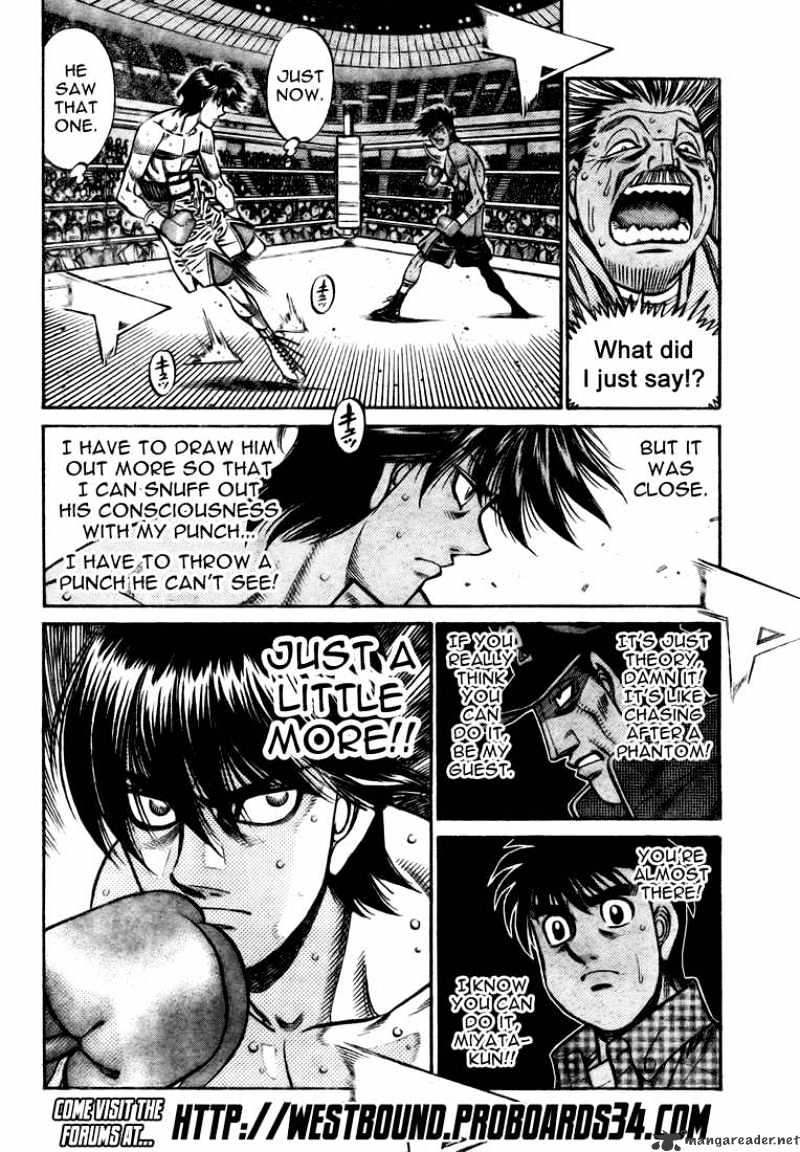 Hajime no Ippo Chapter 824 page 18 - Chapter 824 : The Unstoppable Punch