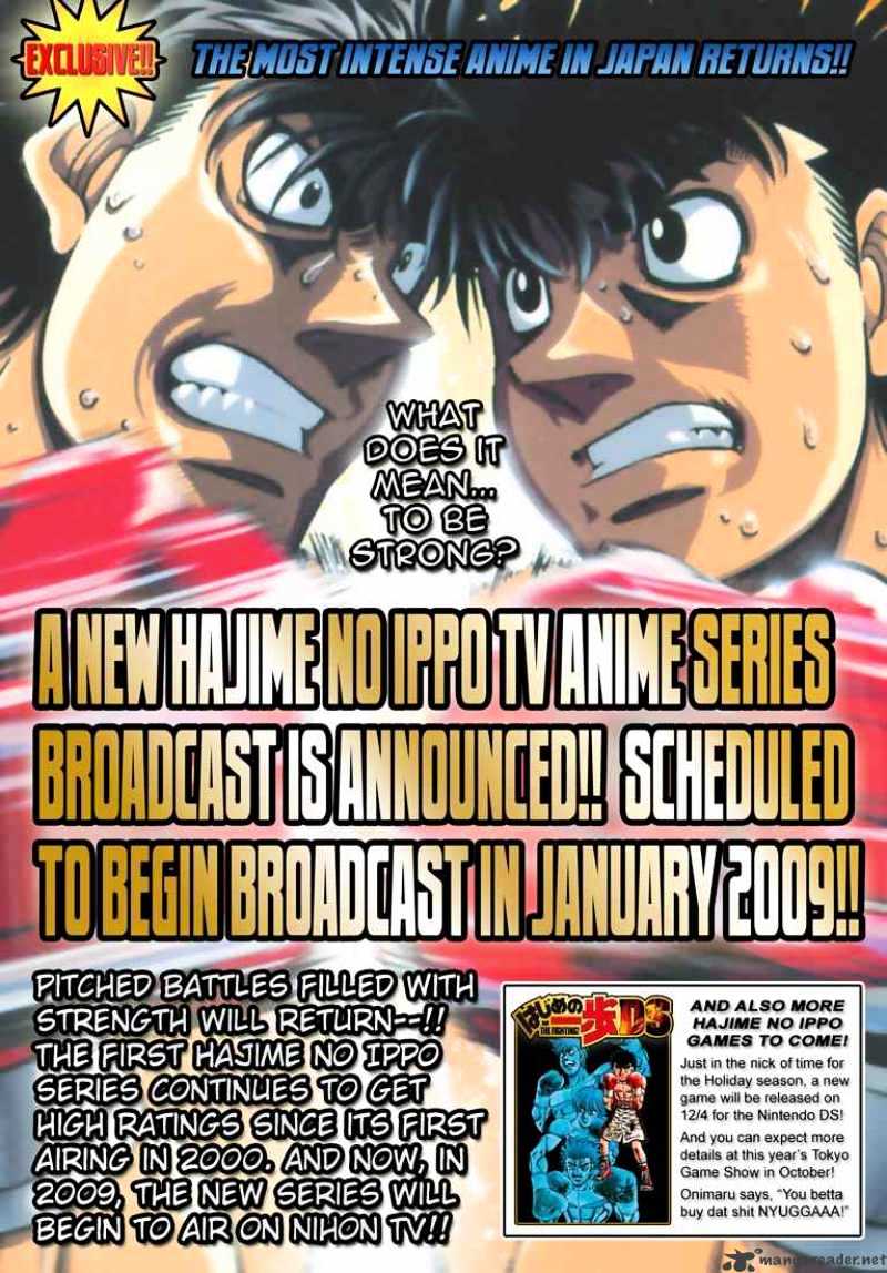 Hajime no Ippo Chapter 824 page 19 - Chapter 824 : The Unstoppable Punch